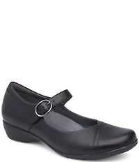 Dansko Fawna Leather Mary Jane Pumps