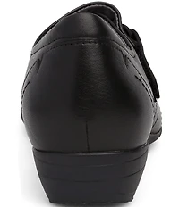 Dansko Franny Leather Slip On Clogs