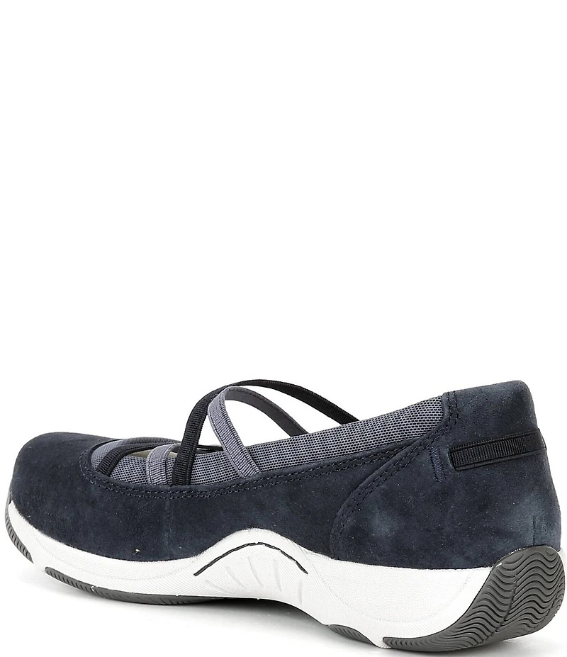 Dansko Harper Suede Crossover Elastic Banded Slip On Mary Jane Sneakers