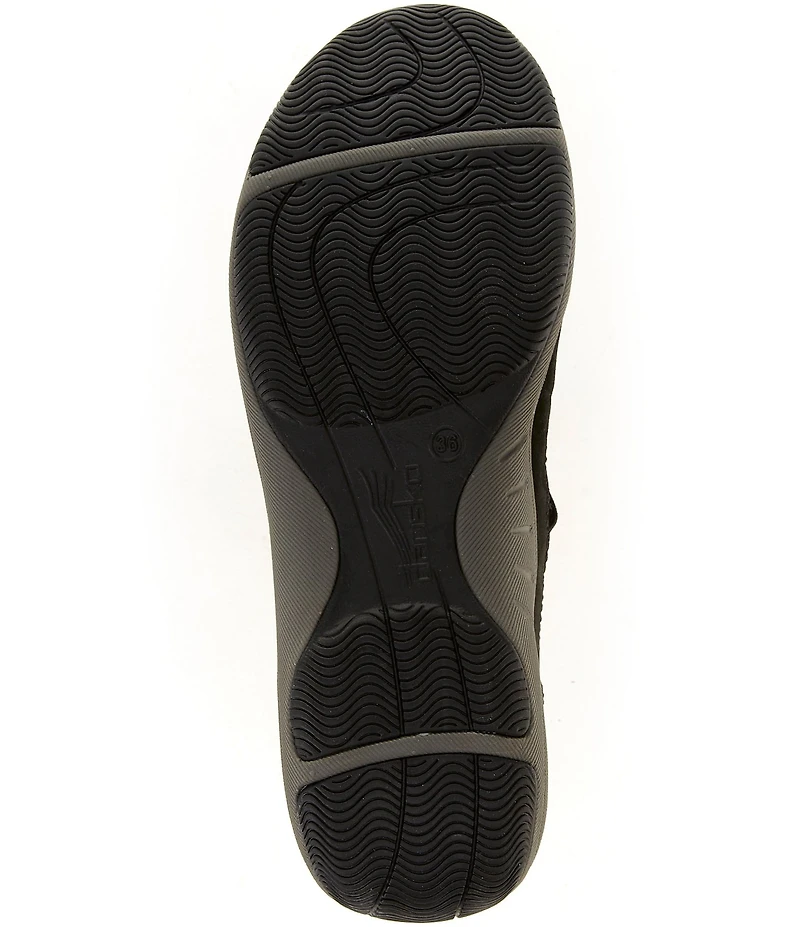 Dansko Harper Suede Crossover Elastic Banded Slip On Mary Jane Sneakers