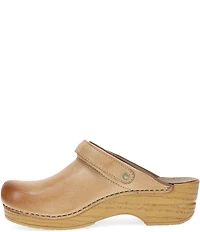 Dansko Ingrid Distressed Leather Clogs