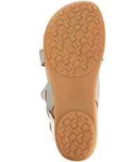 Dansko Jacklyn Leather Slingback Hook-and-Loop Sandals