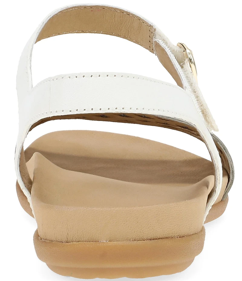 Dansko Jodie Leather Perforated Detail Sandals