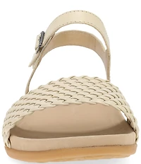 Dansko Jodie Leather Woven Detail Sandals
