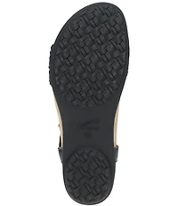Dansko Jodie Leather Woven Detail Sandals