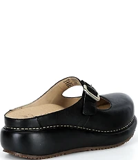 Dansko Kimberly Leather Mary Jane Mule Clogs