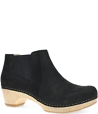 Dansko Lane Nubuck Suede Chelsea Booties