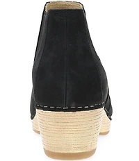Dansko Lane Nubuck Suede Chelsea Booties