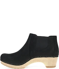 Dansko Lane Nubuck Suede Chelsea Booties