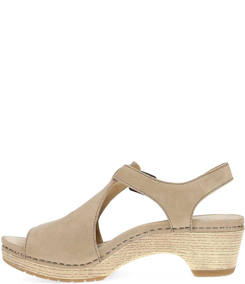 Dansko Laverne Nubuck Suede Sandals