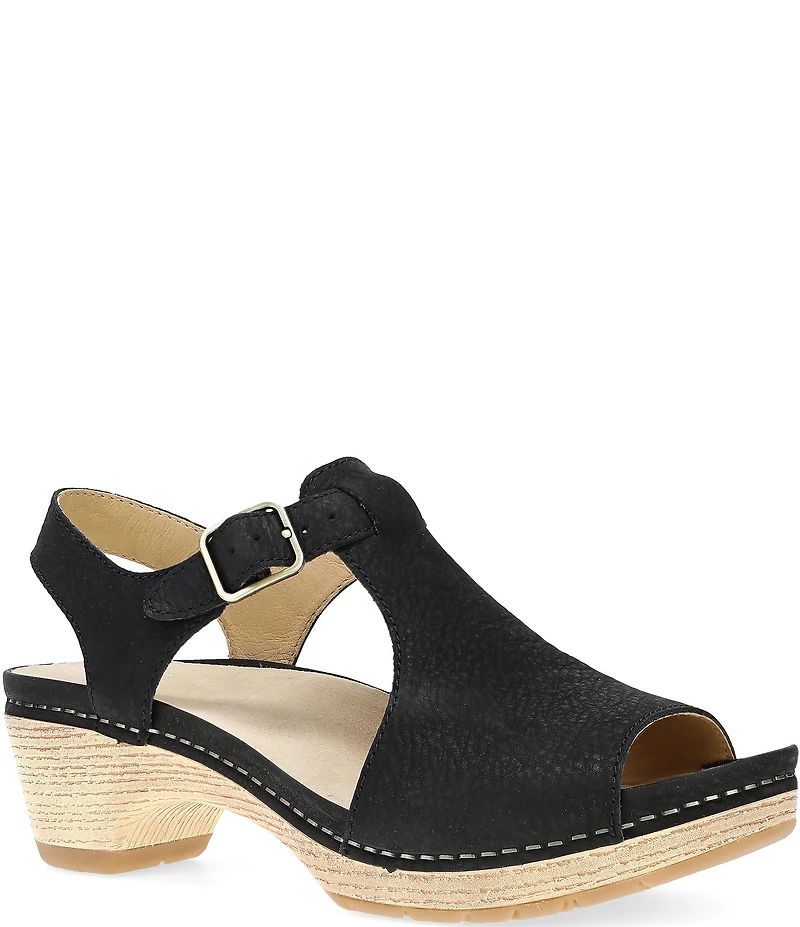 Dansko Laverne Nubuck Suede Sandals