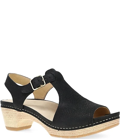 Dansko Laverne Nubuck Suede Sandals