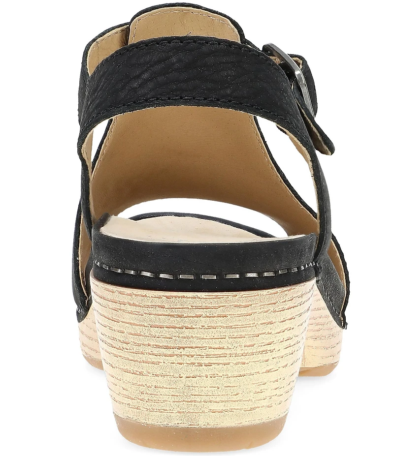 Dansko Laverne Nubuck Suede Sandals