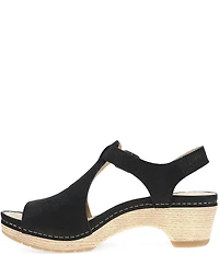 Dansko Laverne Nubuck Suede Sandals