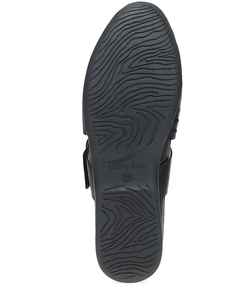 Dansko Leilani Leather Huarache Flat Mules