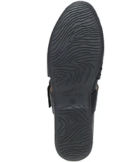 Dansko Leilani Leather Huarache Flat Mules