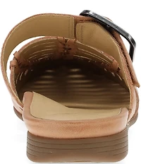 Dansko Leilani Leather Huarache Flat Mules