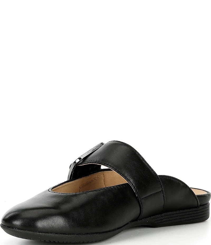 Dansko Lotus Leather Mary Jane Mules