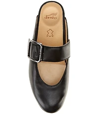 Dansko Lotus Leather Mary Jane Mules