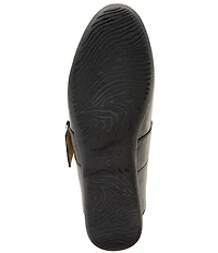 Dansko Lotus Leather Mary Jane Mules