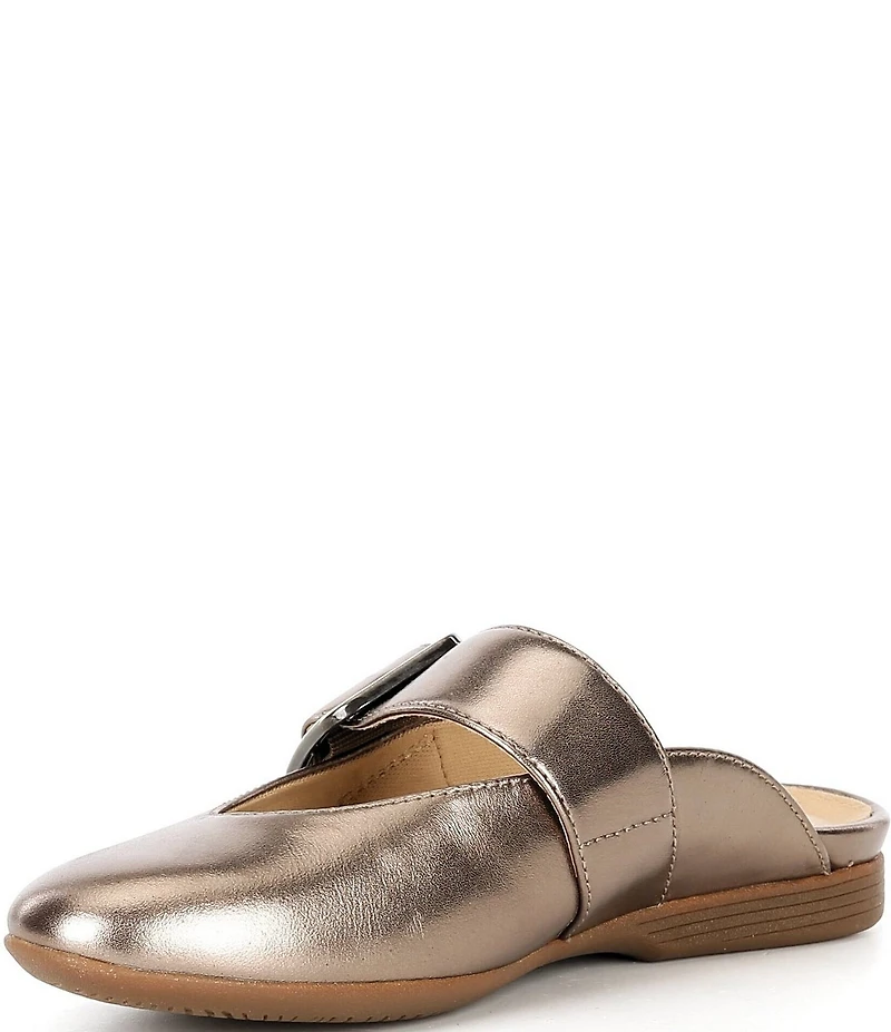 Dansko Lotus Leather Mary Jane Mules