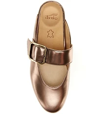 Dansko Lotus Leather Mary Jane Mules
