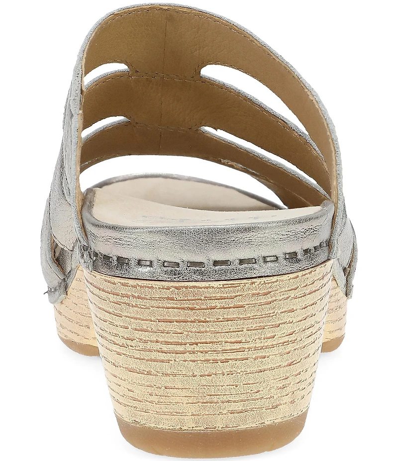 Dansko Lyndi Leather Slide Sandals