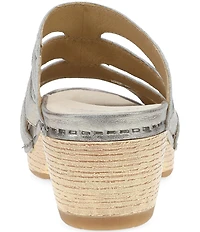 Dansko Lyndi Leather Slide Sandals