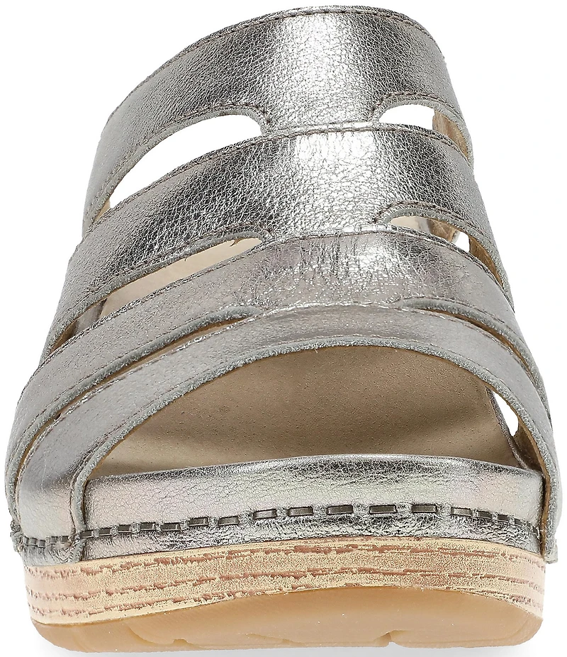 Dansko Lyndi Leather Slide Sandals