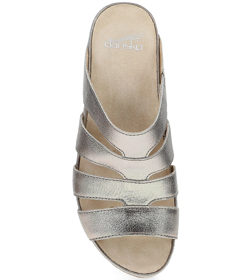 Dansko Lyndi Leather Slide Sandals