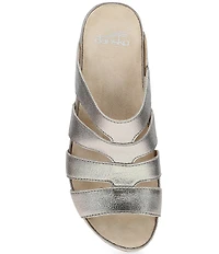 Dansko Lyndi Leather Slide Sandals