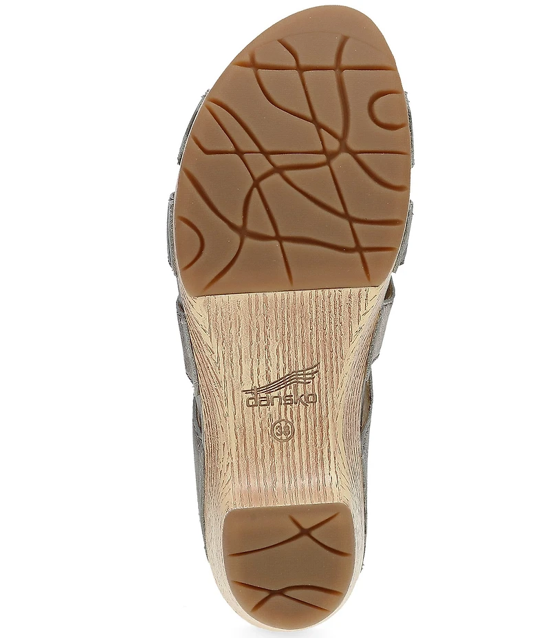 Dansko Lyndi Leather Slide Sandals