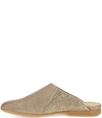 Dansko Lysa Metallic Leather Mules