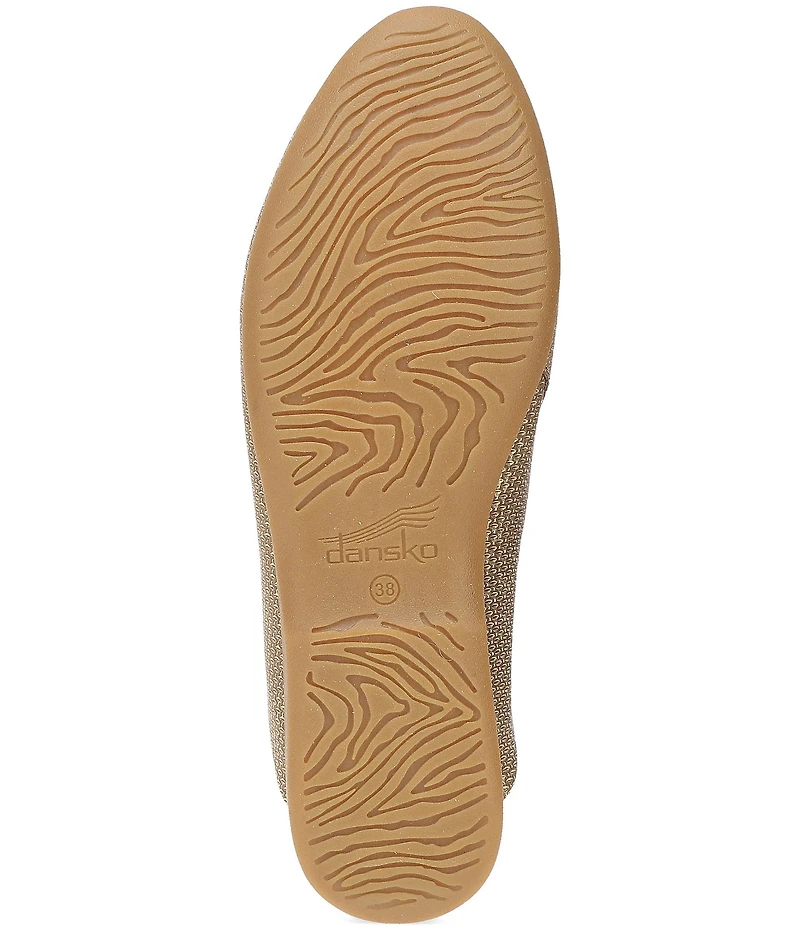 Dansko Lysa Metallic Leather Mules