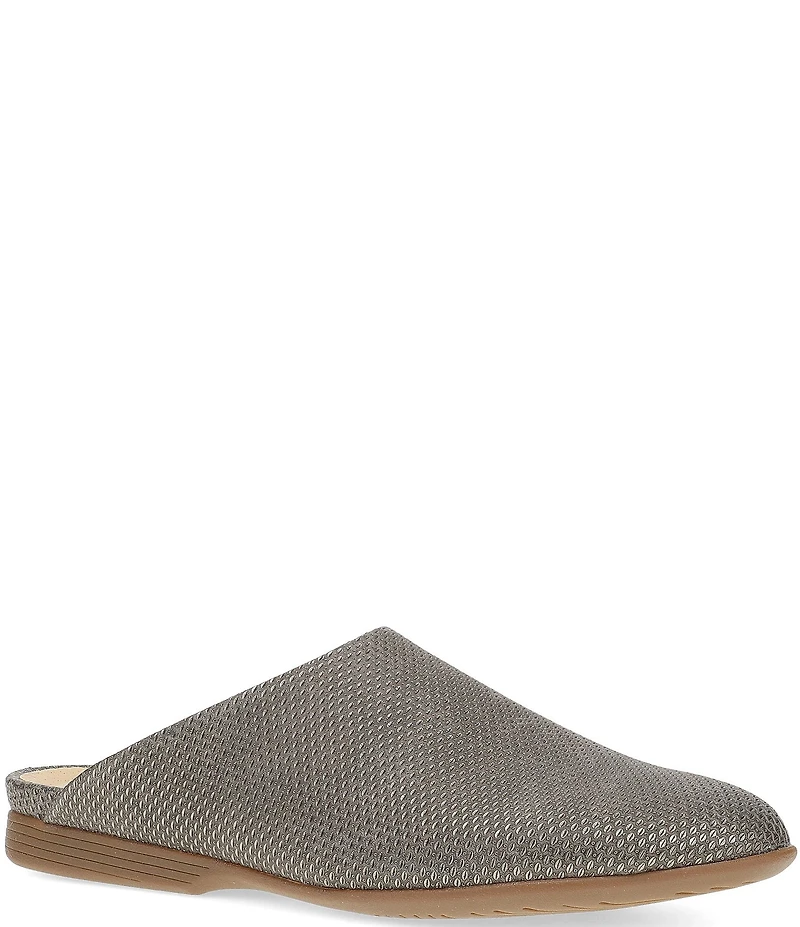 Dansko Lysa Metallic Leather Mules