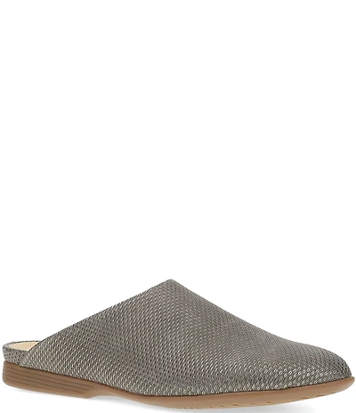 Dansko Lysa Metallic Leather Mules