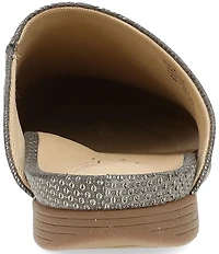 Dansko Lysa Metallic Leather Mules