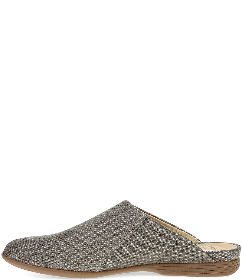 Dansko Lysa Metallic Leather Mules