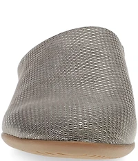 Dansko Lysa Metallic Leather Mules