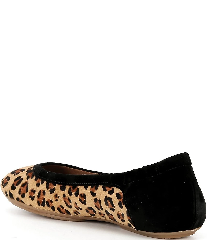 Dansko Madisen Leopard Print Ballerina Flats