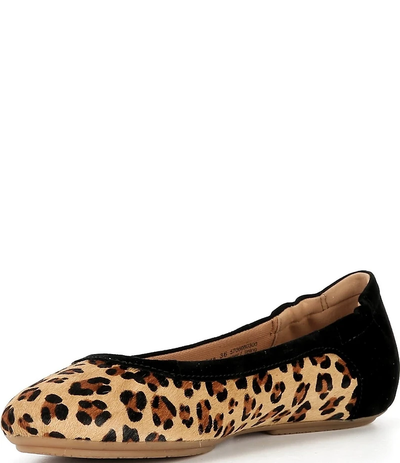 Dansko Madisen Leopard Print Ballerina Flats