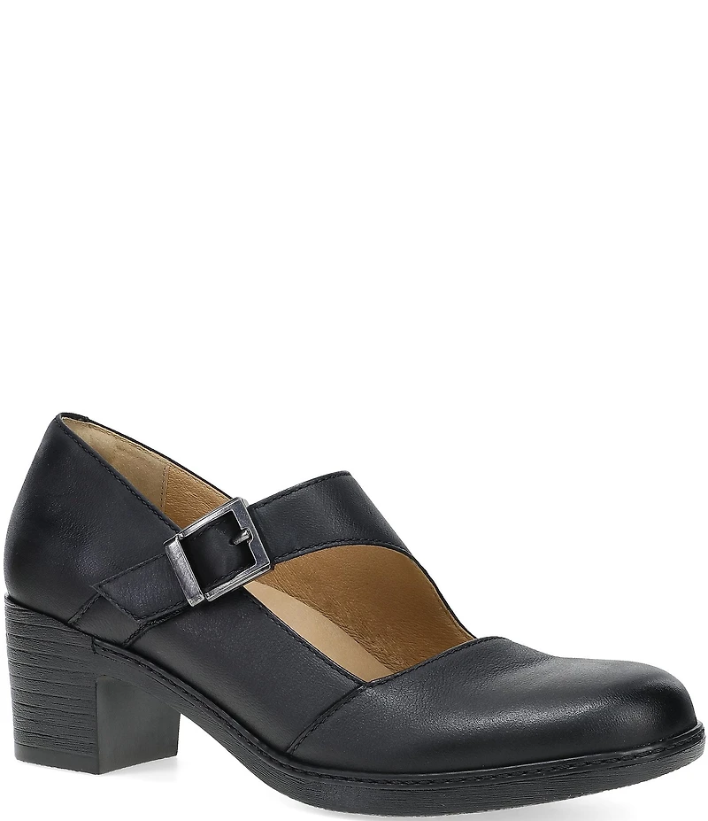 Dansko Marigold Leather Mary Jane Pumps
