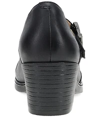 Dansko Marigold Leather Mary Jane Pumps