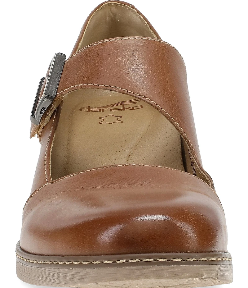 Dansko Marigold Leather Mary Jane Pumps