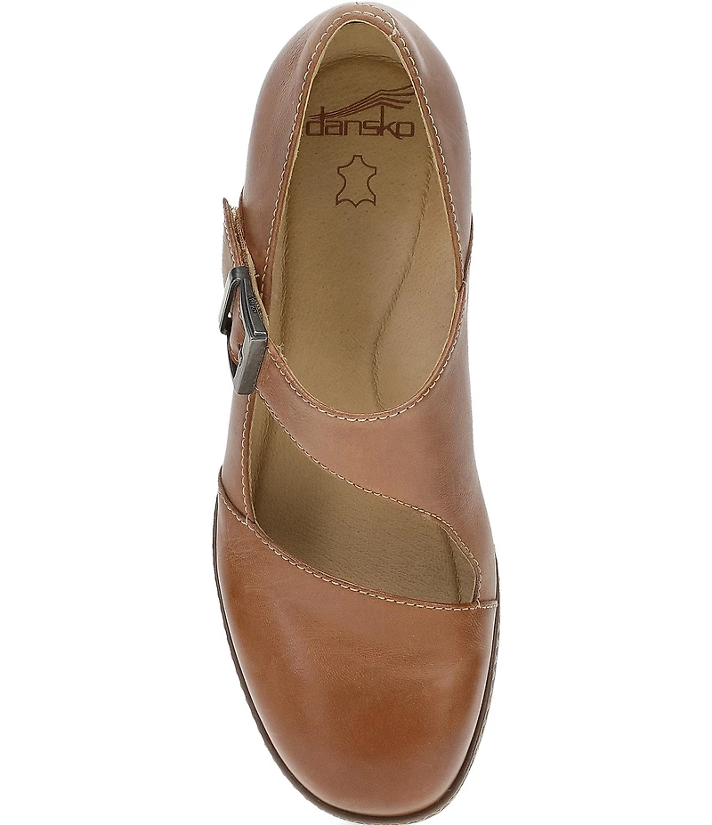 Dansko Marigold Leather Mary Jane Pumps