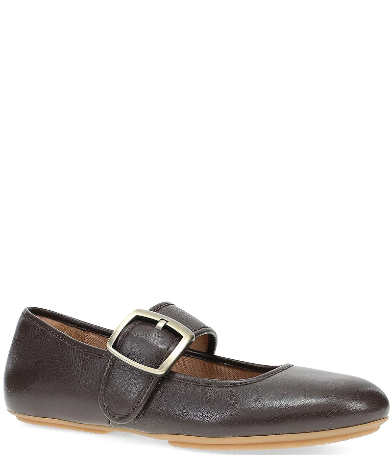 Dansko Matilda Leather Mary Jane Flats