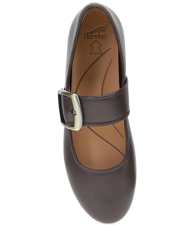 Dansko Matilda Leather Mary Jane Flats