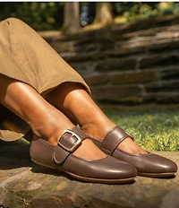 Dansko Matilda Leather Mary Jane Flats