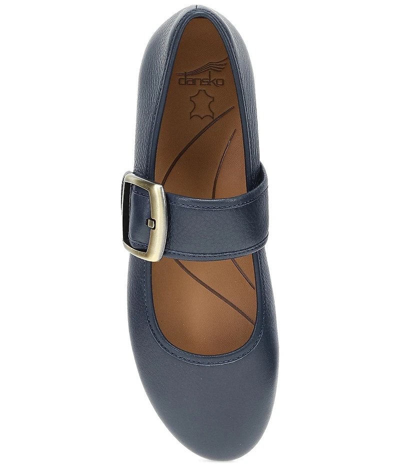 Dansko Matilda Leather Mary Jane Flats