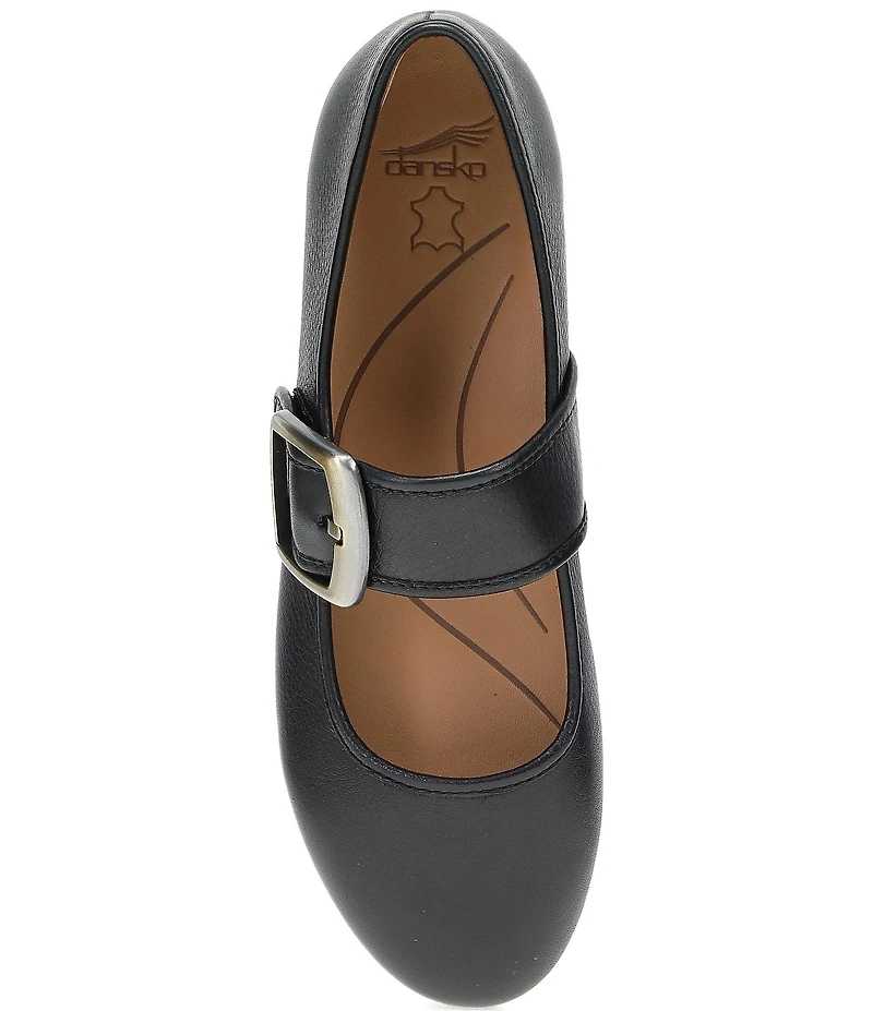 Dansko Matilda Leather Mary Jane Flats
